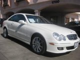 2007 Arctic White Mercedes-Benz CLK 350 Coupe #18102077