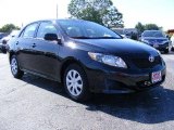 2010 Black Sand Pearl Toyota Corolla LE #18155076