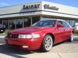 2002 Crimson Red Pearl Cadillac Seville SLS #18160582