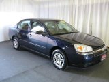 2004 Navy Blue Metallic Chevrolet Malibu Sedan #18164808