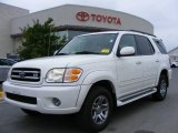 2003 Natural White Toyota Sequoia Limited 4WD #18166635