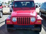 2005 Flame Red Jeep Wrangler SE 4x4 #18170887