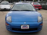 2002 Chrome Blue Pearl Mitsubishi Eclipse RS Coupe #18163472