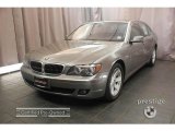 2007 Titanium Grey Metallic BMW 7 Series 750Li Sedan #18155648