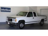 1997 Olympic White GMC Sierra 1500 SLE Extended Cab 4x4 #18234938