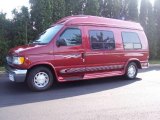 Toreador Red Metallic Ford E Series Van in 1998