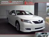 2007 Super White Toyota Camry SE #18234624