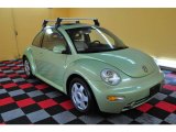 2001 Cyber Green Metallic Volkswagen New Beetle GLX 1.8T Coupe #18299599