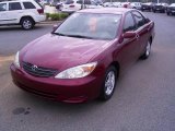 2002 Salsa Red Pearl Toyota Camry LE #18304112