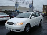 2004 Super White Toyota Corolla LE #1830167