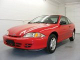 2000 Bright Red Chevrolet Cavalier Coupe #18343282