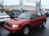 2005 Cayenne Red Pearl Subaru Forester 2.5 XT #1830166