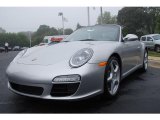 2010 Arctic Silver Metallic Porsche 911 Carrera S Cabriolet #18368842