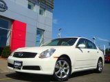 2006 Ivory White Pearl Infiniti G 35 x Sedan #18394343