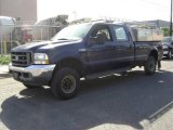 2003 True Blue Metallic Ford F250 Super Duty XLT Crew Cab 4x4 #18446591