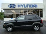 2008 Obsidian Black Hyundai Tucson SE 4WD #18443569