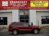 2007 Red Rock Crystal Pearl Jeep Grand Cherokee Limited 4x4 #18441089