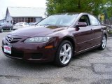 2007 Dark Cherry Mica Mazda MAZDA6 i Sport Sedan #18434467