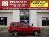 2008 Inferno Red Crystal Pearl Jeep Liberty Sport 4x4 #18441082