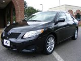 2009 Black Sand Pearl Toyota Corolla LE #18448606