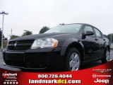 2010 Brilliant Black Crystal Pearl Dodge Avenger SXT #18503501