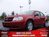 2010 Inferno Red Crystal Pearl Dodge Avenger SXT #18503502