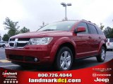 2010 Inferno Red Crystal Pearl Coat Dodge Journey SXT #18503506