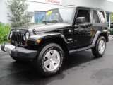 2008 Black Jeep Wrangler Sahara 4x4 #18496897