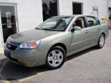 2006 Silver Green Metallic Chevrolet Malibu LT V6 Sedan #18562861