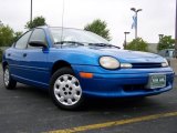 1999 Intense Blue Pearl Dodge Neon Highline Sedan #18561730