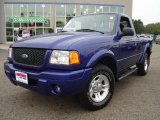 2003 Sonic Blue Metallic Ford Ranger Edge Regular Cab #18566460