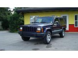 1999 Patriot Blue Pearl Jeep Cherokee Sport #18573248