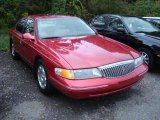 Berry Red Pearl Lincoln Continental in 1996