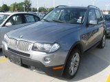 2007 Silver Grey Metallic BMW X3 3.0si #18574624