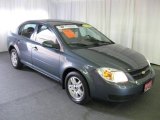 2005 Blue Granite Metallic Chevrolet Cobalt LS Sedan #18570358