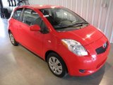 2008 Absolutely Red Toyota Yaris S 3 Door Liftback #18575464