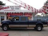 2001 True Blue Metallic Ford F250 Super Duty Lariat Super Crew 4x4 #18637149