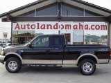 2000 Black Ford F150 Lariat Extended Cab 4x4 #18636981
