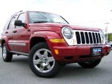 2007 Inferno Red Crystal Pearl Jeep Liberty Limited 4x4 #18626968