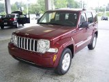 2009 Jeep Liberty Red Rock Crystal Pearl