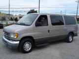 Light Parchment Gold Metallic Ford E Series Van in 2002