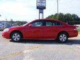 2009 Victory Red Chevrolet Impala LT #18637199