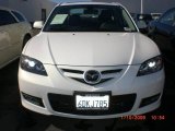 2008 Crystal White Pearl Mica Mazda MAZDA3 s Grand Touring Sedan #1860498