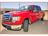 2009 Bright Red Ford F150 XLT SuperCrew #18636246