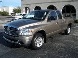 2007 Light Khaki Metallic Dodge Ram 1500 SLT Quad Cab #18696689