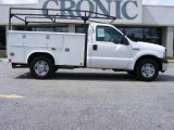 2006 Oxford White Ford F250 Super Duty XL Regular Cab Chassis Utility #18697310