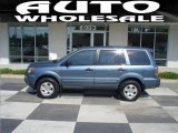 2007 Steel Blue Metallic Honda Pilot LX 4WD #18700609