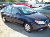 2007 Regatta Blue Hyundai Elantra SE Sedan #18704011