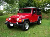 2004 Flame Red Jeep Wrangler Unlimited 4x4 #18702572