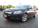 2009 Imperial Blue Metallic Chevrolet Malibu LT Sedan #18703333